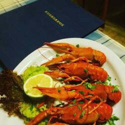 Koursaros Fishtavern Langoustine