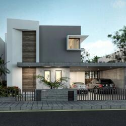 Architectural Drawings For A Private Residence In Polemidia