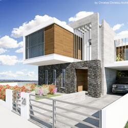 Architectural Drawings For A Residence In Larnaca Aradippou