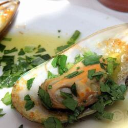 Potamos Seafood Restaurant Mussels
