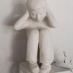 Simoni Symeonidou Artwork Sculptures Unfold Boy