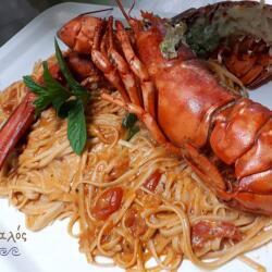 Aeyialos Seafood Restaurant Crayfish Pasta