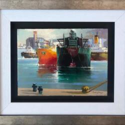 Golden Gallery By Kapatays Artist Ioannis Papanelopoulos Oil On Canvas