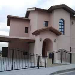 A House With Elements Of Spanish Architecture