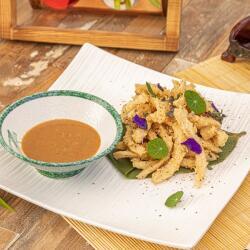 Oshi Pepper Crusted Squid