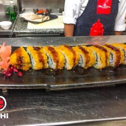 Oshi Wkd Roll With Salmon And Asparagus