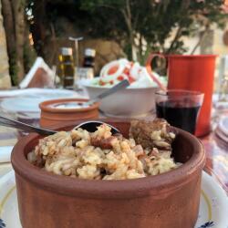 Aletri Tavern Traditional Tavas Cooked In The Oven