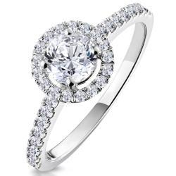 White Gold Engagement Rings