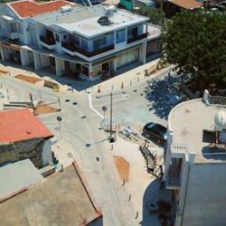 Green Area And Side Walk Junction Beyazit Pasa And Meztit