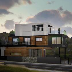 Architecrutal Dedign For Two Storey House In Ayios Athanasios