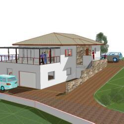 3d Visualisation Drawings Of A Stell Frame Construction In Spitali