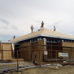 Stell Frame Construction Of A Private Residence In Erimi