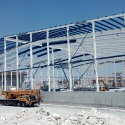 Industrial Steel Frame Construction For Oeda In Pentakomo