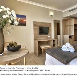 Black Beetle Design Qawra Palace Hotel Hospitality Interior And Furniture Design Desk Wardrobe