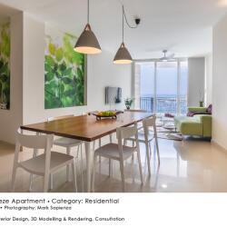 Black Beetle Design Seabreeze Apartment Residential Interior Design Living Dining