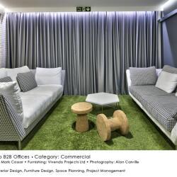 Black Beetle Design Vivendo B2b Offices Commercial Interior Design Lounge