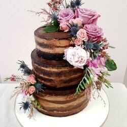 Columbia Confectionery Wedding Cake