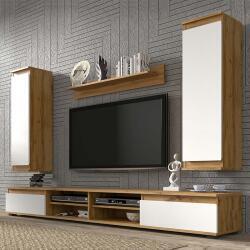 Lucia Megapap Tv Unit In Natural White Color Homepaketo