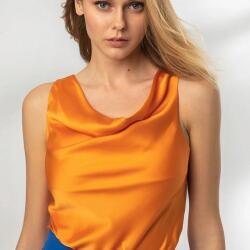 Sleeveless Draped Top