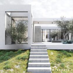Vm Studio Architects Minimal House In Lythrodontas Nicosia Cyprus