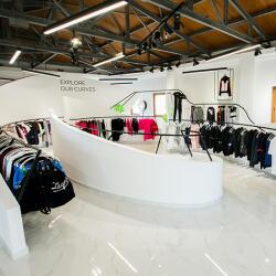 Nous Sports Fashion Boutique Awarded Interior Design Project Sani In Halkidiki Greece Int