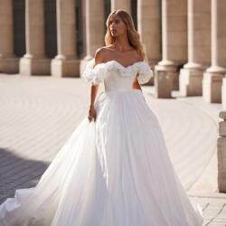 Primalicia Princess Wedding Dress In Stunning Taffeta Fabric