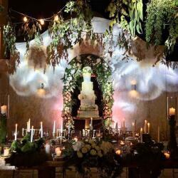 Haris Potsou Elegant White Flower Wedding Decoration