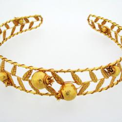 Pomegranate Gold Tiara