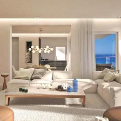 Q Emerald Luxury Beachfront Property Living Room