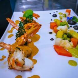 Andria Restaurant King Prawns