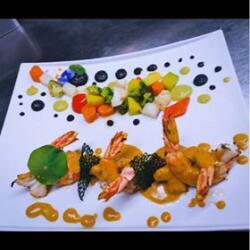 Andria Restaurant Steakhouse King Prawns