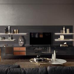 Spazio Tv Stand Pianca Home Deco Furniture Italian Brands Limassol Nicosia Paphos Cyprus