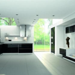 Prima Kitchens - Modern Kitchen Black And White