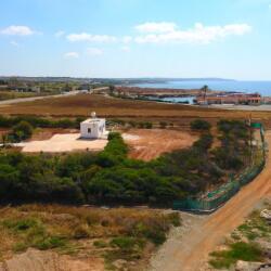 Investment Opportunity 5000m2 Beachfront Land For Sale Ormidhia Dhekelia With A Small Bungalow