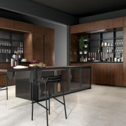 Argyrou Kitchens Design Collection Metal Effect