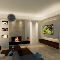 Interior Design Of A Sitting Room