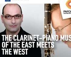 Cyprus Event: The Clarinet-Piano music of the East meets the West - Pafos2017