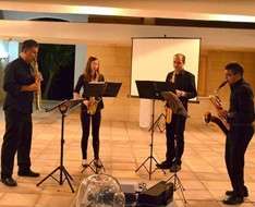 A music evening with the EUC SAX QUARTET II