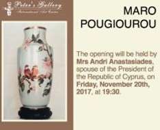 Cyprus Event: Painting &amp; Porcelain exhibition by Maro Pougiourou