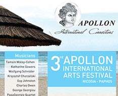 Cyprus Event: 3rd Apollon International Arts Festival