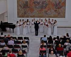 Choir of the Orthodox Orphanage "Otrada" in Cyprus