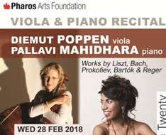 Cyprus Event: Viola &amp; Piano Recital - Pharos Arts Foundation