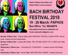 “Meeting Bach” - Bach Birthday Festival