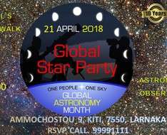 Cyprus Event: Kition Planetarium and Observatory - April 2018