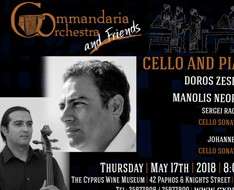 Cyprus Event: Doros Zesimos and Manolis Neophytou Cello &amp; Piano Recital