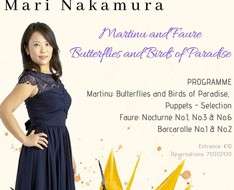 Butterflies and Birds of Paradise: Piano Recital