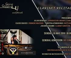 Cyprus Event: Clarinet Recital