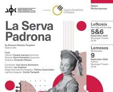 Cyprus Event: La Serva Padrona by Giovanni Battista Pergolesi with CySO