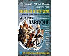“GOLDEN AGE OF TRIO SONATAS - Baroque Soloists - 29.2.2024