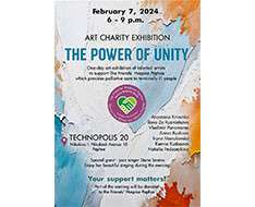 Cyprus Event: Art Charity Exhibition "The Power of Unity" - 7.2.2024